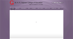 Desktop Screenshot of gajwani.org