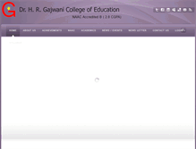 Tablet Screenshot of gajwani.org
